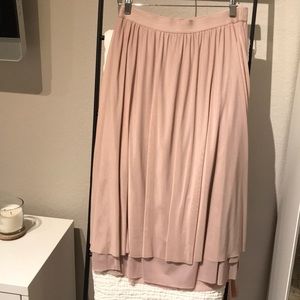 Loft blush skirt size S
